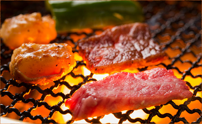 焼きシーン