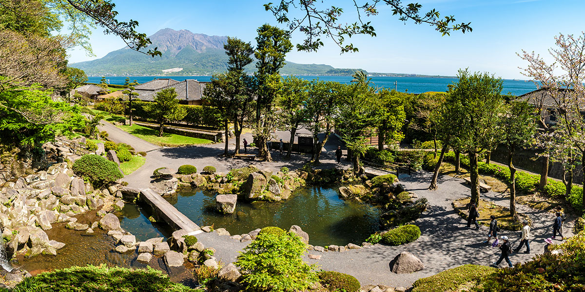 名勝 仙巌園